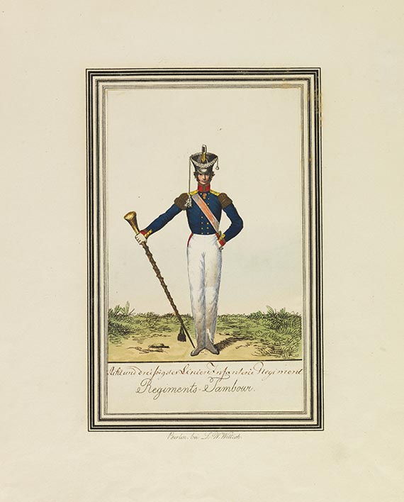 Friedrich Johann Gottlieb Lieder - Abbildungen der Königl. Preussischen Armee - 