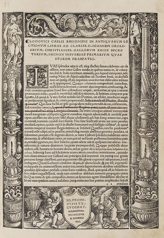 Caelius Rhodiginus - Lectionum antiquarum libri XVI