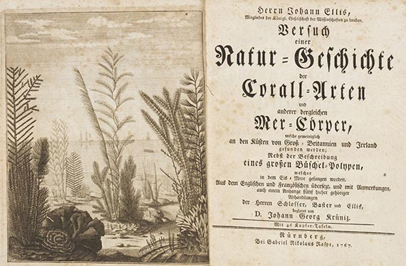 Johann Ellis - Versuch einer Natur-Geschichte der Corall-Arten