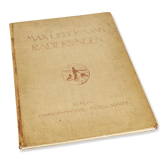 Max Liebermann - Mappe mit 13 Radierungen - 