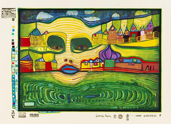 Friedensreich Hundertwasser - Regentag - Look at it on a rainy day