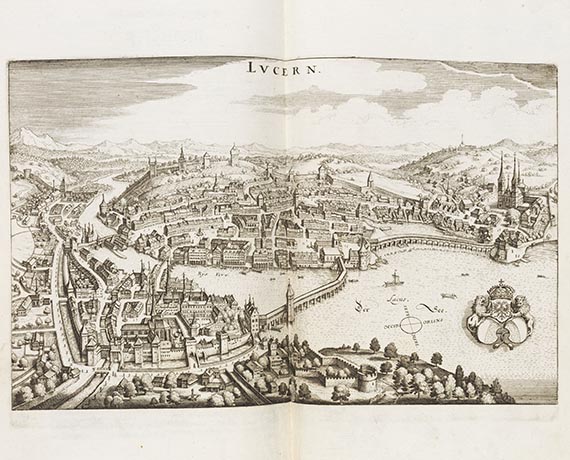 Matthäus Merian - Topographia helvetiae