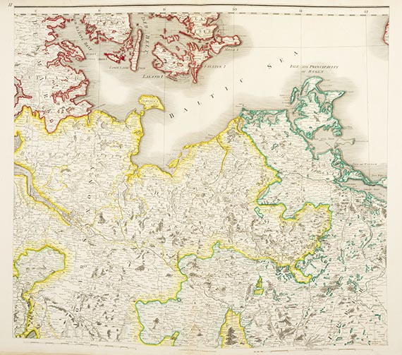 C. A. Chauchard - A General Map of the Empire of Germany, Holland, the Netherlands