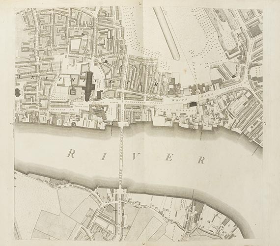 Richard Horwood - Plan of the Cities of London and Westminster