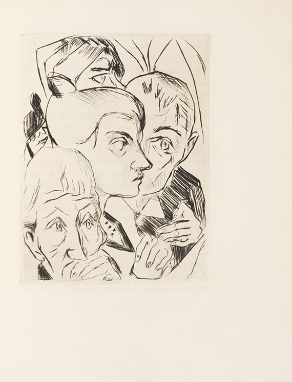 Max Beckmann - K. Edschmid, Die Fürstin