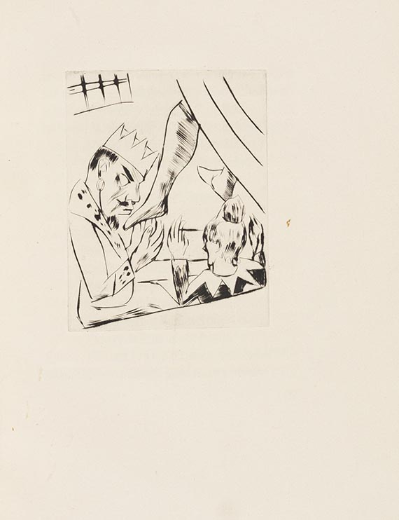 Max Beckmann - Fanferlieschen Schönefüßchen - 