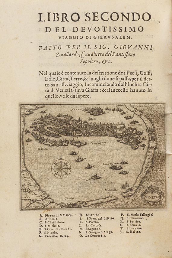 Jean Zuallart - Il devotissimo viaggio di Gerusalemme - 