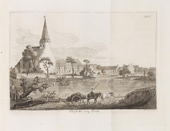 Anton Friedrich Büsching - Beschreibung seiner Reise von Berlin ... nach Rekahn. Sowie: ... von Berlin nach Kyritz