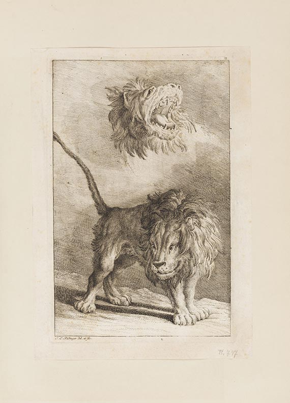 Johann Elias Ridinger - Neues Zeichenbuch