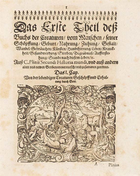 Gaius Plinius Secundus - Bücher und Schrifften