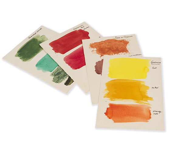 Erich Heckel - Farbenlehre - 