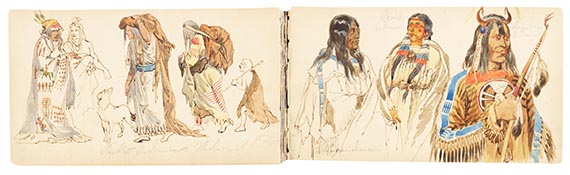 Karl Bodmer - Skizzenbuch - 