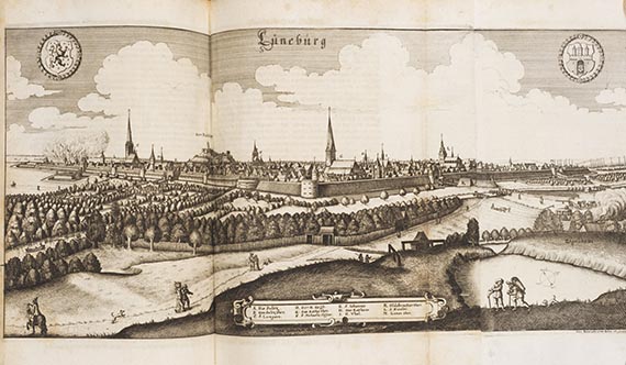 Matthäus Merian - Topographia und eigentliche Beschreibung der ... Herzogthümer Braunschweig und Lüneburg