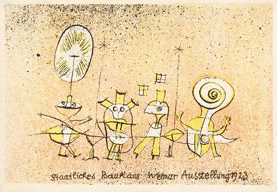   - 18 Bauhaus-Postkarten - 