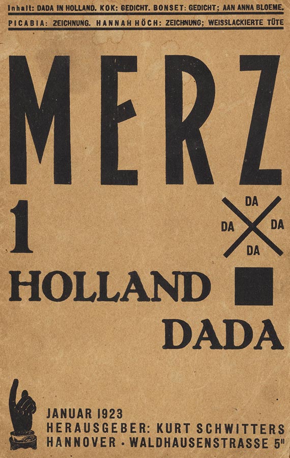   - MERZ 1. Holland Dada