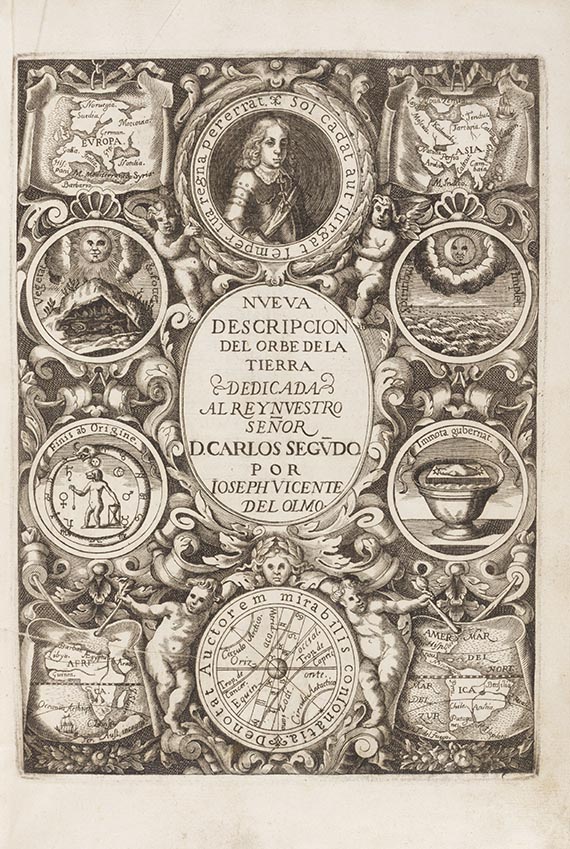 Joseph Vicente del Olmo - Nueva descripcion del orbe e la tierra - 