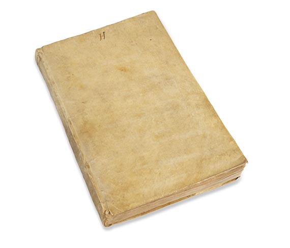 Jan Huygen van Linschoten - Navigatio in orientalem. - Descriptio totius Guineae. 2 Teile in 1 Band - 