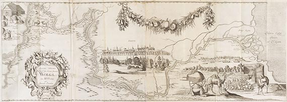 Adam Olearius - Sammelband von 5 Reisebeschreibungen