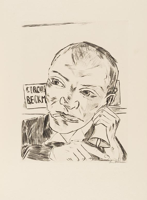 Max Beckmann - Jahrmarkt (10 Blatt) - 