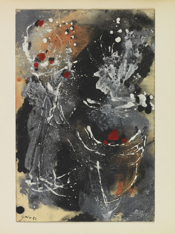 René Hinds - Quadriga. Mit 4 Original-Graphiken - 