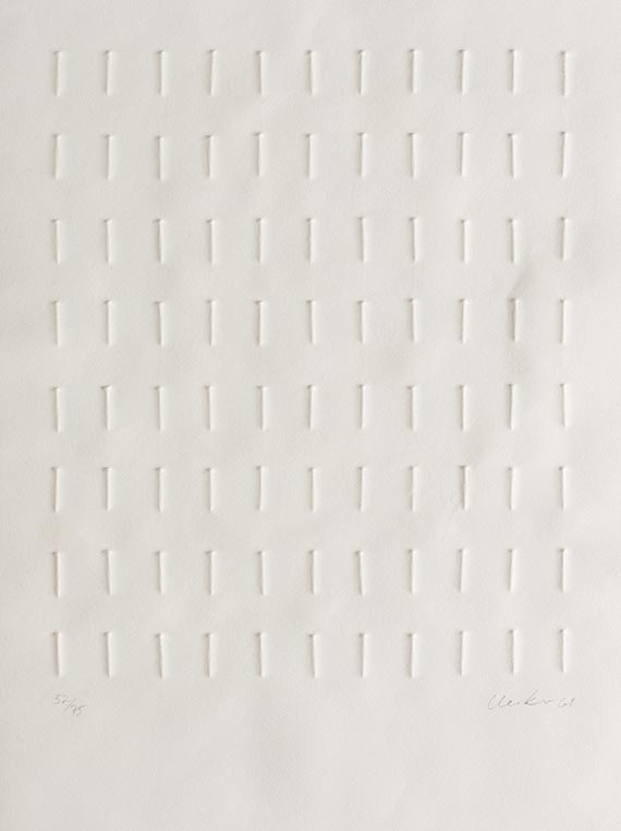 Günther Uecker - Ohne Titel